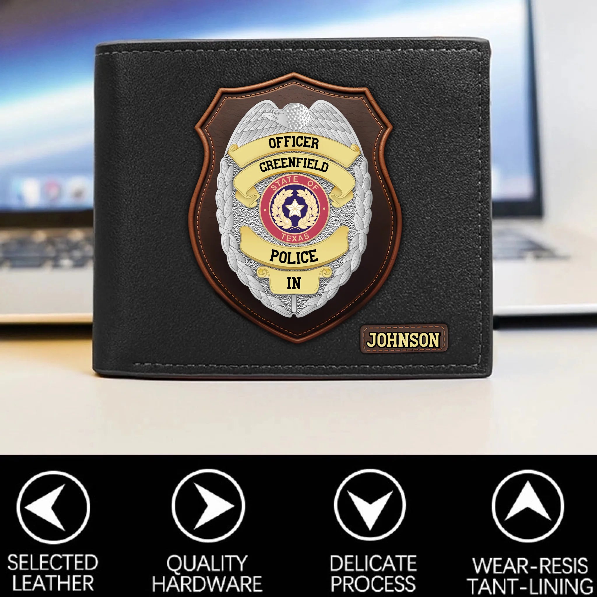 Personalized Veteran World Tour Wallet Perfect Gift_yythkg