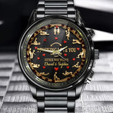 Personalized Luxury Custom Watch with Romantic Design and Unique Details