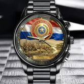 Personalized Paraguay Coat Of Arms Watch – Custom Name For National Pride