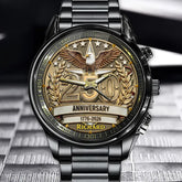 Personalized 250th Anniversary Eagle Glory Watch – Custom Name For Historical Tribute