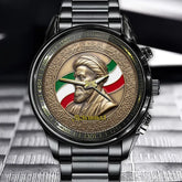 Personalized Iranian Leader Commemorative Watch - Custom Your Name Inheriting The National Will