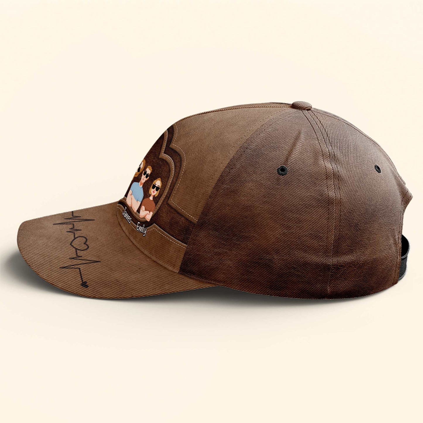 Le meilleur papa de tous les temps - Idées de cadeaux pour la fête des pères de la part de sa fille et de son fils - Casquette classique personnalisée
