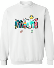 T-shirt personnalisé pour les vacances d'été de grand-mère, surnom et t-shirt tendance d'été pour enfants