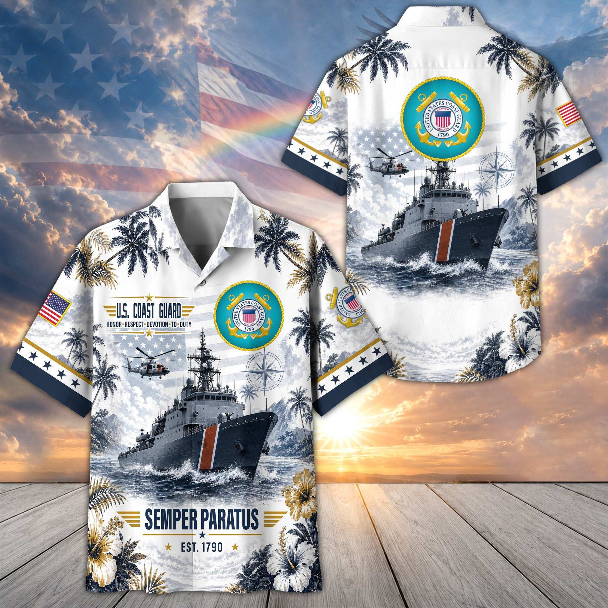 Premium US Veterans Hawaiian Shirt DPVC290701, Gifts For US Veterans, Gifts For Father's Day, Veterans Day.