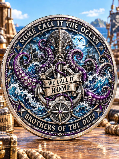 Old Bastards Kraken Club Commemorative Medallion