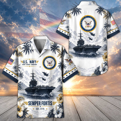 Premium US Veterans Hawaiian Shirt DPVC290701, Gifts For US Veterans, Gifts For Father's Day, Veterans Day.
