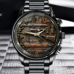 Vintage Hunting Tools Personalized Hunting Watch