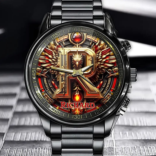 Personalized Steampunk Eagle-Shaped Watch - Custom Industrial Retro Style With Unique Aesthetic Design