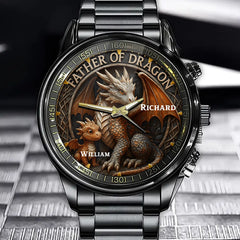 Personalized Father Of The Dragon Watch - A Unique Gift For DAD