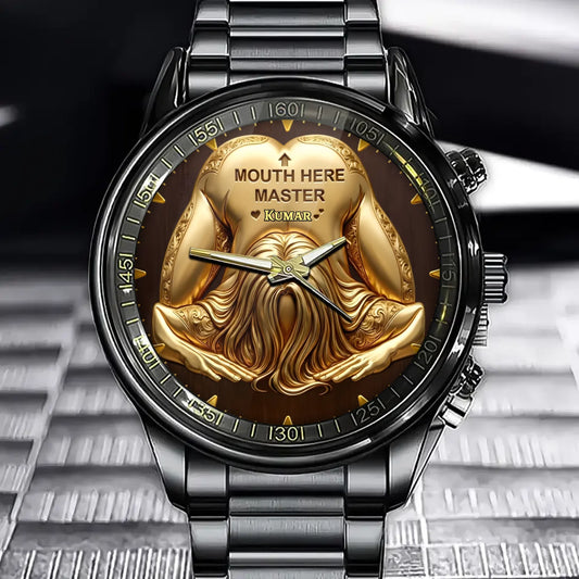 Personalized Owner's Watch - A Special Gift For Men, Husbands, And Boyfriends