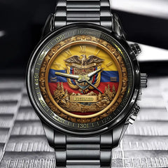 Proud Colombian - Personalized Expats Hand Watch