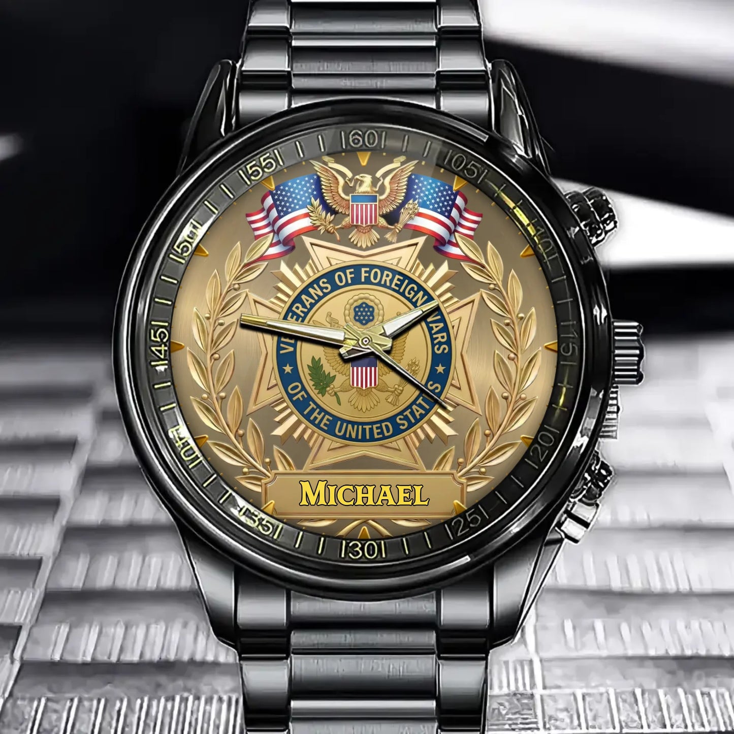 Personalized Vfw Watch – The Perfect Gift For Veterans And Patriotic Americans