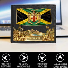 Personalized Veteran World Tour Wallet Perfect Gift_yythkg