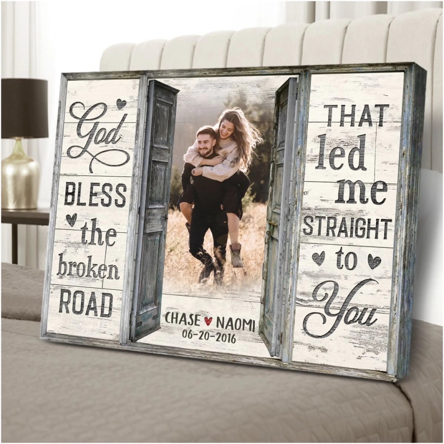 God Bless The Broken Road - Personalized Custom_yyt