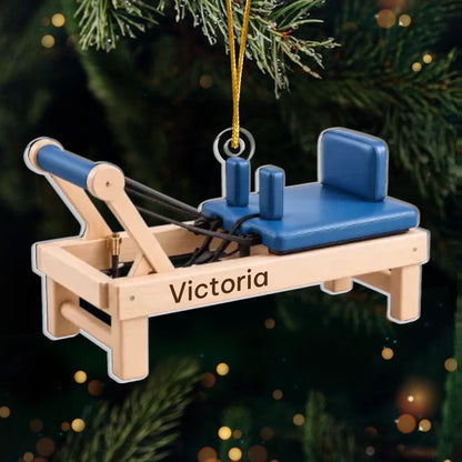 Custom Acrylic Ornament - Personalized Christmas Birthday Gifts For Pilates Lovers - In My Pilates Era