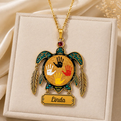 Custom Every Child Matters Birthstone Necklace - Personalized Gifts For Women & Families - Love Never Fades