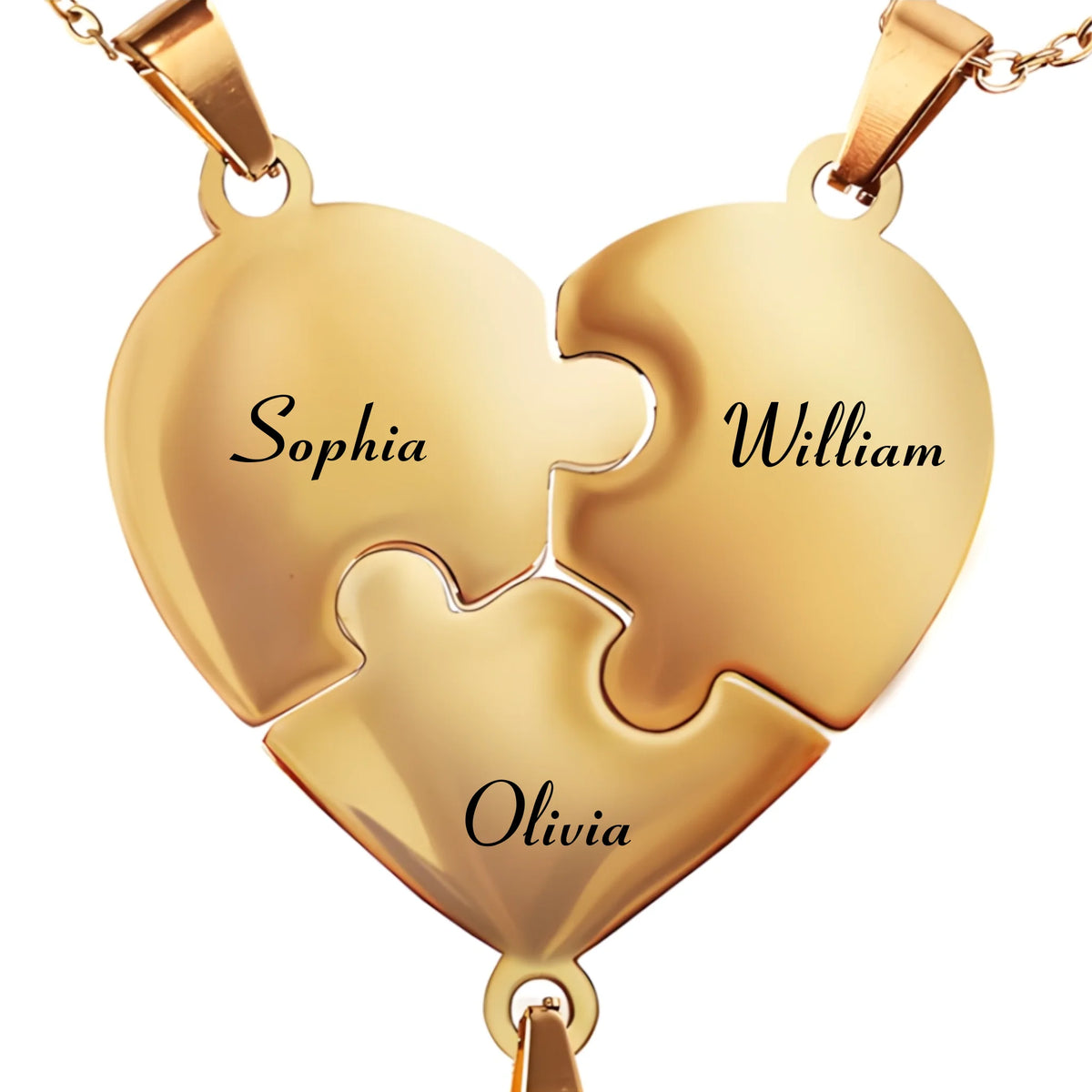 Pieces of Us™ – Personalized Family Puzzle Necklace (6)