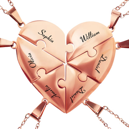 Pieces of Us™ – Personalized Family Puzzle Necklace (1)