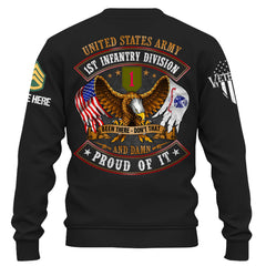 US Veteran Custom Shirt Been There Done That And Damn Proud Of It Personalized Gift For Veterans