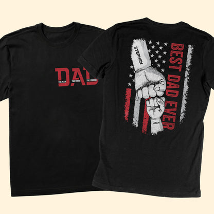 Der Mann, der Mythos, die Legende - Neue Version - Personalisiertes Shirt 