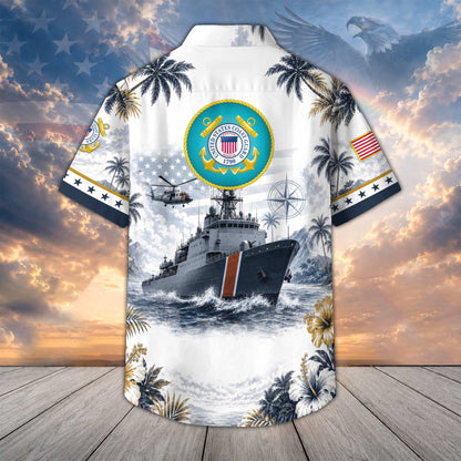 Premium US Veterans Hawaiian Shirt DPVC290701, Gifts For US Veterans, Gifts For Father's Day, Veterans Day.