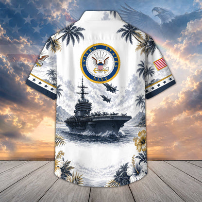 Premium US Veterans Hawaiian Shirt DPVC290701, Gifts For US Veterans, Gifts For Father's Day, Veterans Day.